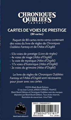 COF 2 - Cartes de voies de prestige COF 2 - Cartes de voies de prestige