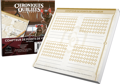 COF 2 - Compteurs de Points de Vigueur COF 2 - Compteurs de Points de Vigueur