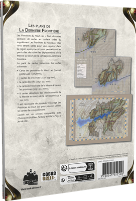 Laelith : Pack de cartes des Provinces du Haut-Lac