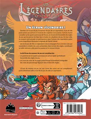 Les Légendaires : L'Écran de jeu