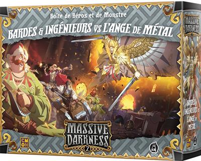 Massive Darkness 2 : Bardes&Ingénieurs VS L'Ange. Massive Darkness 2 : Bardes&Ingénieurs VS L'Ange.
