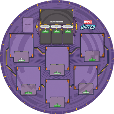 Marvel United : Playmat Marvel United : Playmat