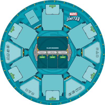Marvel United : Playmat Marvel United : Playmat