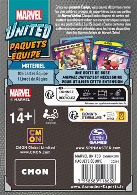 Marvel United : Team Decks Marvel United : Team Decks