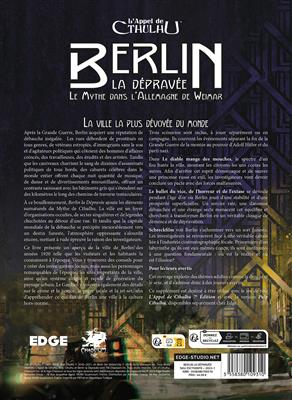 L'Appel de Cthulhu : Berlin La Dépravée