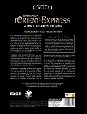 L’Appel de Cthulhu Terreur sur l’Orient Exp Vol 1