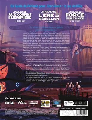 Star Wars JdR : L’Ascension des Séparatistes