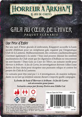 Arkham JCE : Gala au Cœur de l'Hiver Pack Arkham JCE : Gala au Cœur de l'Hiver Pack