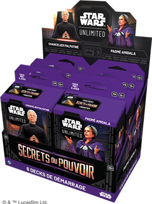 SWU : Secrets du Pouvoir Decks 1J (6) SWU : Secrets du Pouvoir Decks 1J (6)