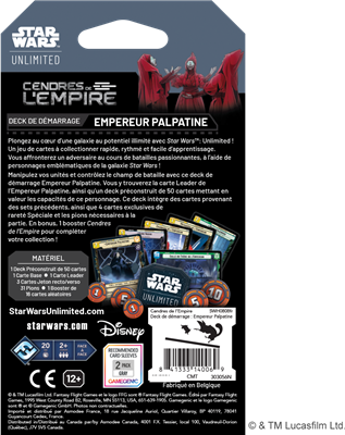 SWU : Cendres de l'Empire Deck - EP FR