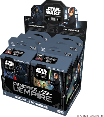 SWU : Cendres de l'Empire Deck Display (6) FR