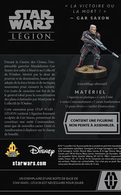 SW Légion : Gar Saxon
