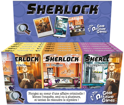 Display 2 Q System - Série Sherlock (Q4,Q5,Q6)