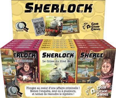 Display 4 Q System - Série Sherlock (Q10,Q11,Q12)