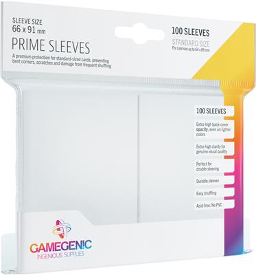 GG : 100 Sleeves Prime White