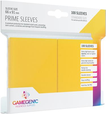 GG : 100 Sleeves Prime Yellow