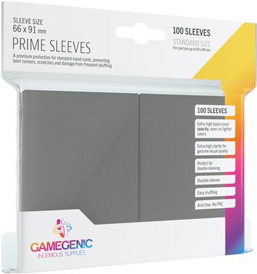 GG : 100 Sleeves Prime Gray