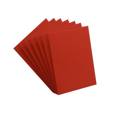 GG : 100 Sleeves Matte Prime Red