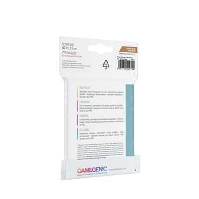 GG : 80 sleeves Prime 67x103 7 Wonders Brown