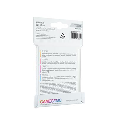 GG : 50 sleeves Gray Matte 66x91 Standard