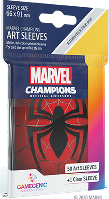 GG : 50 sleeves Marvel Champions Spider Man