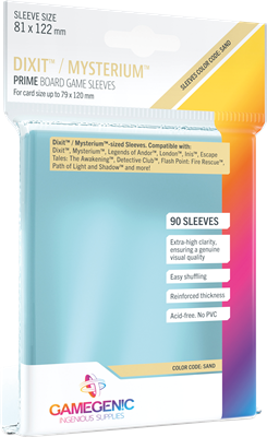 GG : Board Game Sleeves Tarot Clear Matte