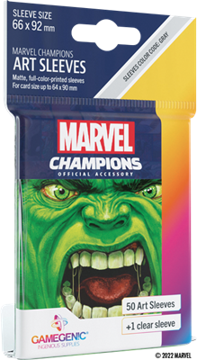 GG : 50 sleeves Marvel Champions Hulk