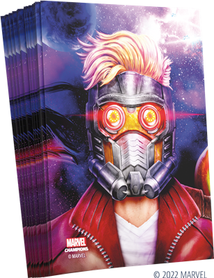 GG : 50 sleeves Marvel Champions FINE ART StarLord
