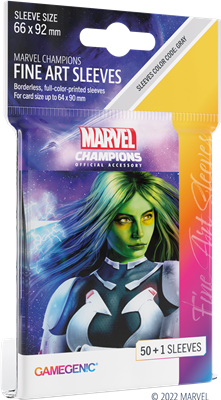 GG : 50 sleeves Marvel Champions FINE ART Gamora