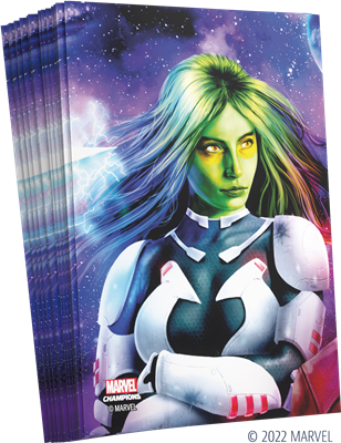 GG : 50 sleeves Marvel Champions FINE ART Gamora