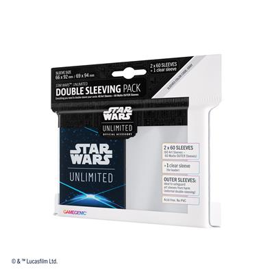 GG : SW Unlimited Sleeves Double Pack : Space Blue