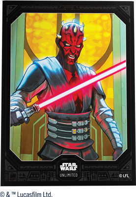 GG : SW Unlimited Art Sleeves : Darth Maul GG : SW Unlimited Art Sleeves : Darth Maul