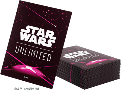GG : SWU Art Sleeves - Card Back Magenta