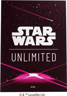 GG : SWU Art Sleeves - Card Back Magenta