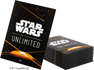 GG : SWU Art Sleeves - Card Back Orange