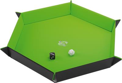 GG : Magnetic Dice Tray Hexagonal Black/Green