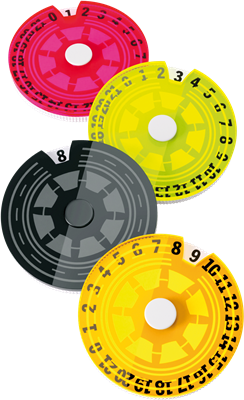 GG : Life Counters Set of 4 Single Dials