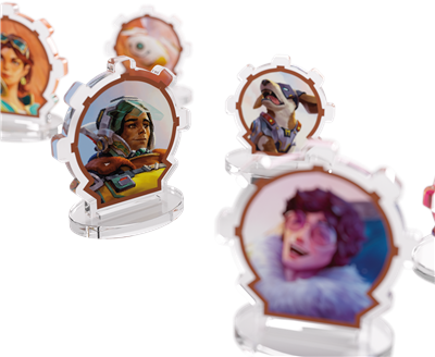 GG : Altered : Premium Hero Standees - Axiom GG : Altered : Premium Hero Standees - Axiom