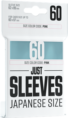 GG : 60 Just Sleeves - Japanese Size Clear