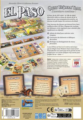 Great Western Trail - El Paso Base Game Great Western Trail - El Paso Base Game