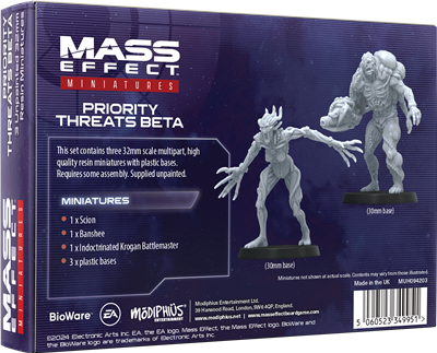 ME: Prioriy Threats Beta (Resin Set) EN ME: Prioriy Threats Beta (Resin Set) EN