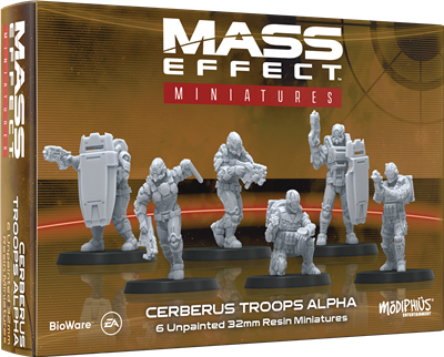 ME: Cerberus Forces Alpha (Resin Set) EN ME: Cerberus Forces Alpha (Resin Set) EN