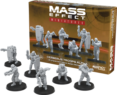 ME: Cerberus Forces Alpha (Resin Set) EN ME: Cerberus Forces Alpha (Resin Set) EN