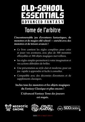 Old-School Essentials : Le livre du Maitre Old-School Essentials : Le livre du Maitre