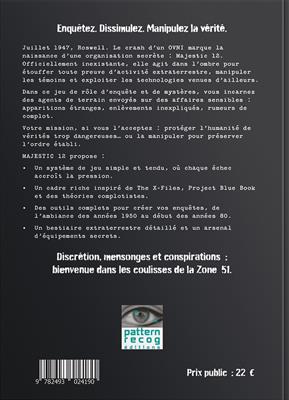 Majestic 12: livre de base Majestic 12: livre de base