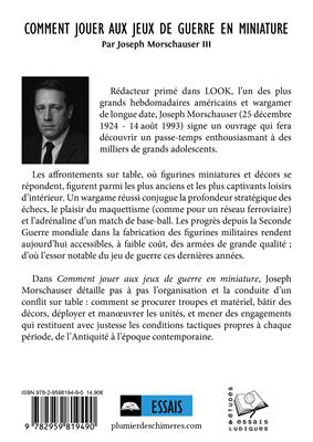 Comment jouer aux jeux de guerre en miniature
