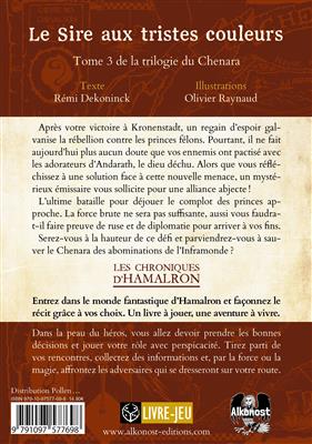 Les Chro. d'Hamalron 3: Le Sire aux tristes couleu