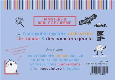 Hamster et boule de gomme
