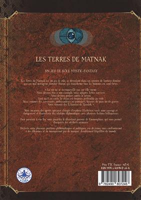 Les terres de Matnak : Livre des règles
