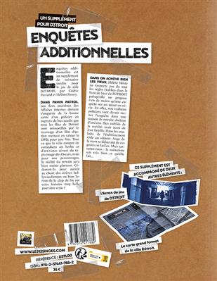 D3TROIT – Enquêtes additionnelles